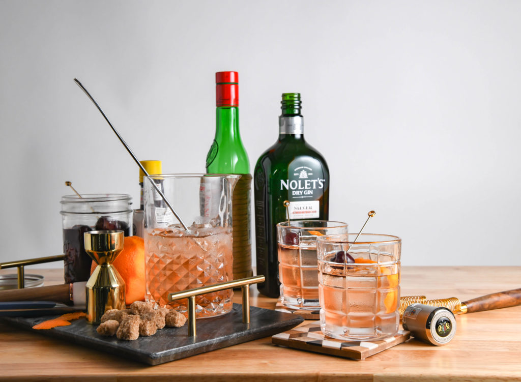 Old Fashioned Gin Cocktail NOLET’S Gin